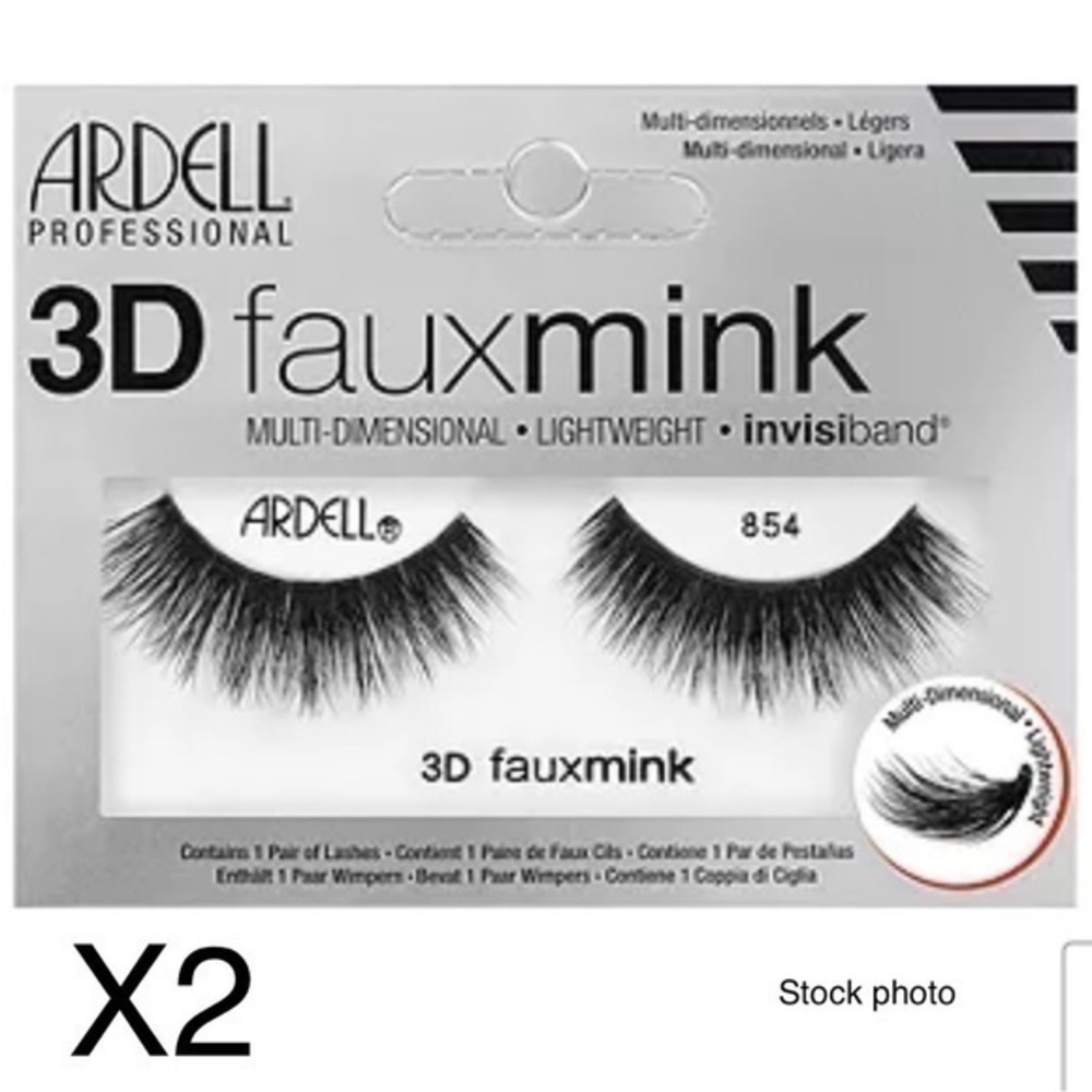 Ardell 3d faux mink lashes-854 BUNDLE
